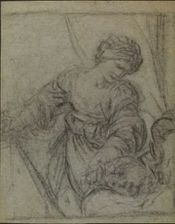 Judith with the head of Holofernes